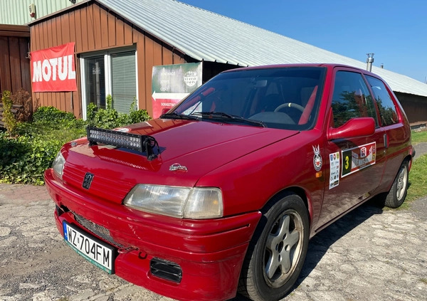 Peugeot 106 cena 14900 przebieg: 232218, rok produkcji 1997 z Szczecinek małe 29